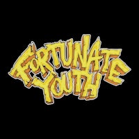 fortune youth logo on a black background