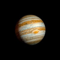 jupiter taken by nasa's jupiter spacecraft