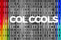 a colorful background with the word colcools on it